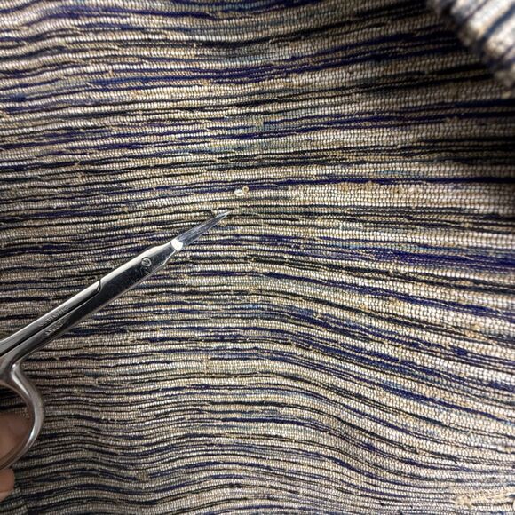 Vintage Handwoven Silk Blazer Jacket | Made in USA, Women’s Large - Picture 11 of 11